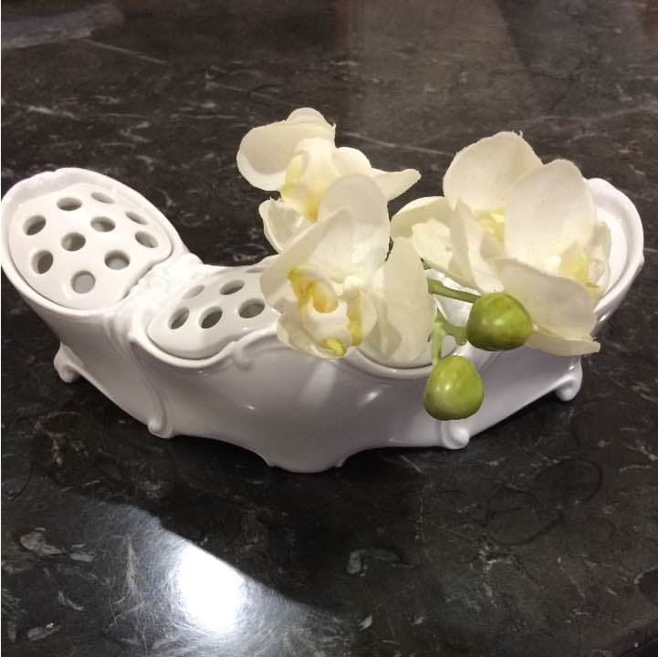 美しいカーブ！ヴィンテージ！リチャードジノリ  フラワーポット！