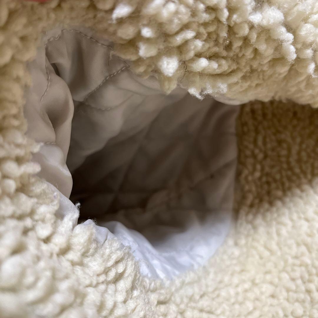 Lee デニム　ボアランチコート　インナー袖はキルティング　ヴィンテージ好きに！