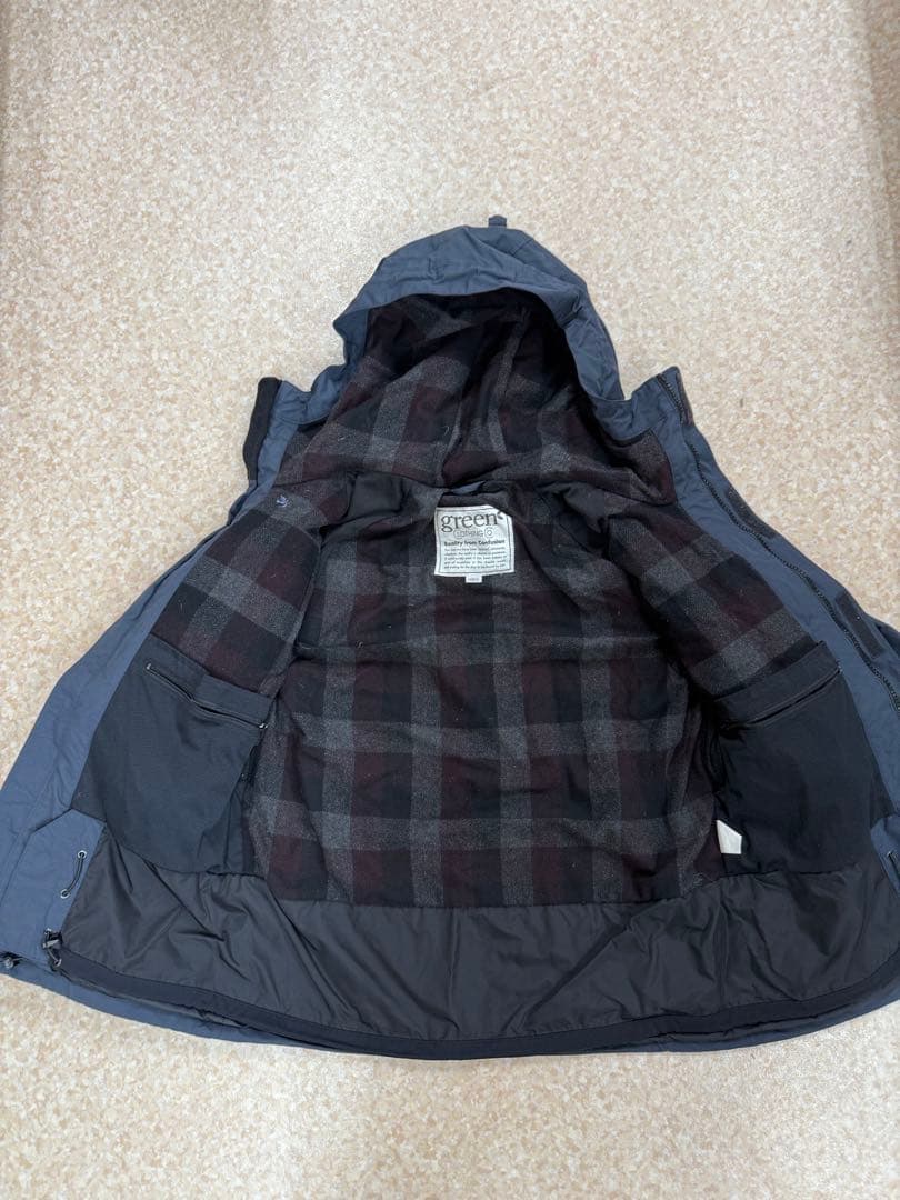 greenclothing ウェア　ネイビー　L