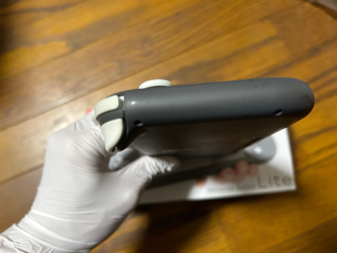 【ジャンク品】Nintendo Switch Lite グレー 本体　箱付