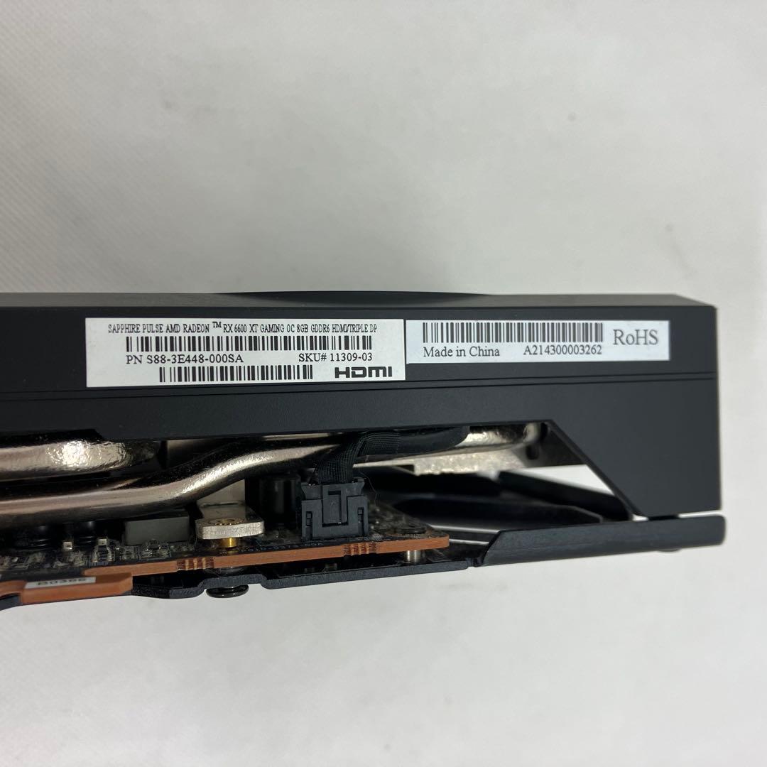 グラフィックボード・グラボ・ビデオカード SAPPHIRE PULSE AMD Radeon RX 6600 XT 120