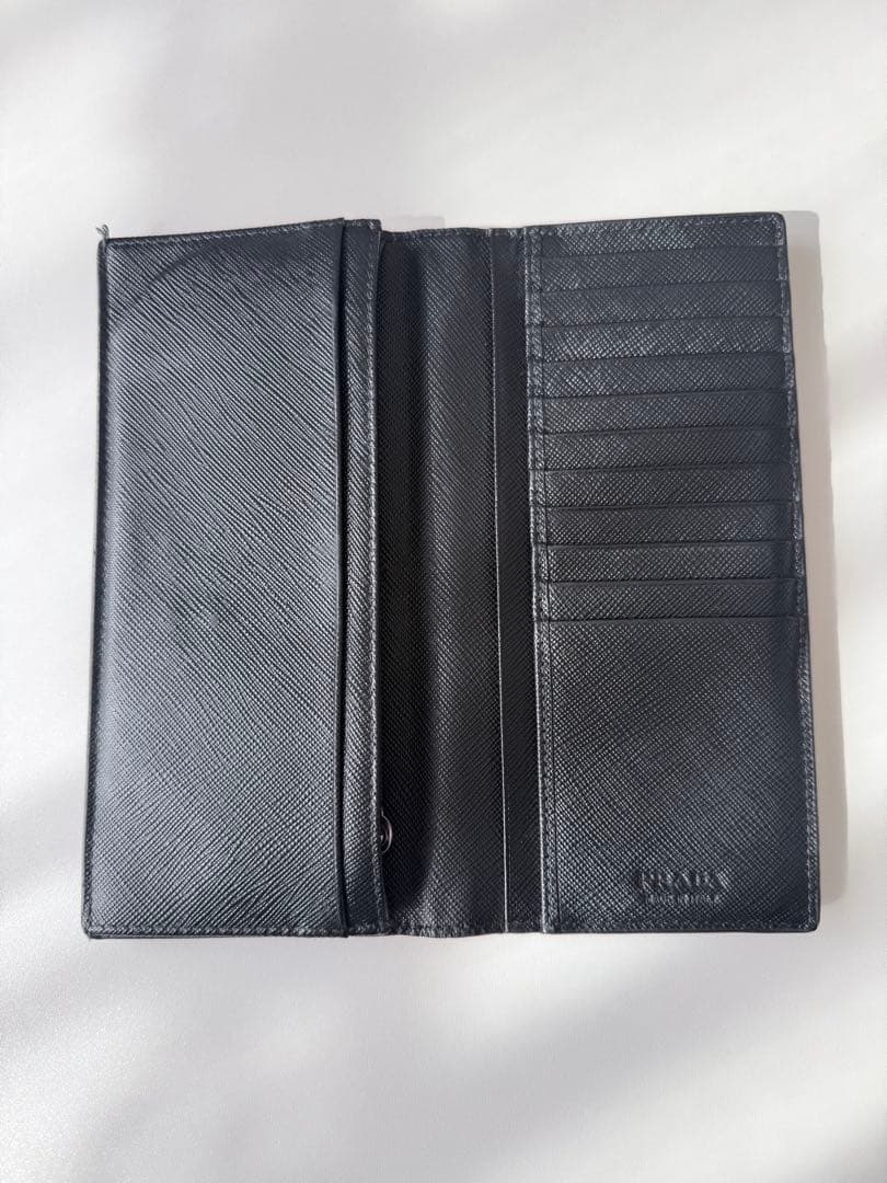 【美品】値下げ中‼️PRADA サフィアーノレザー　財布