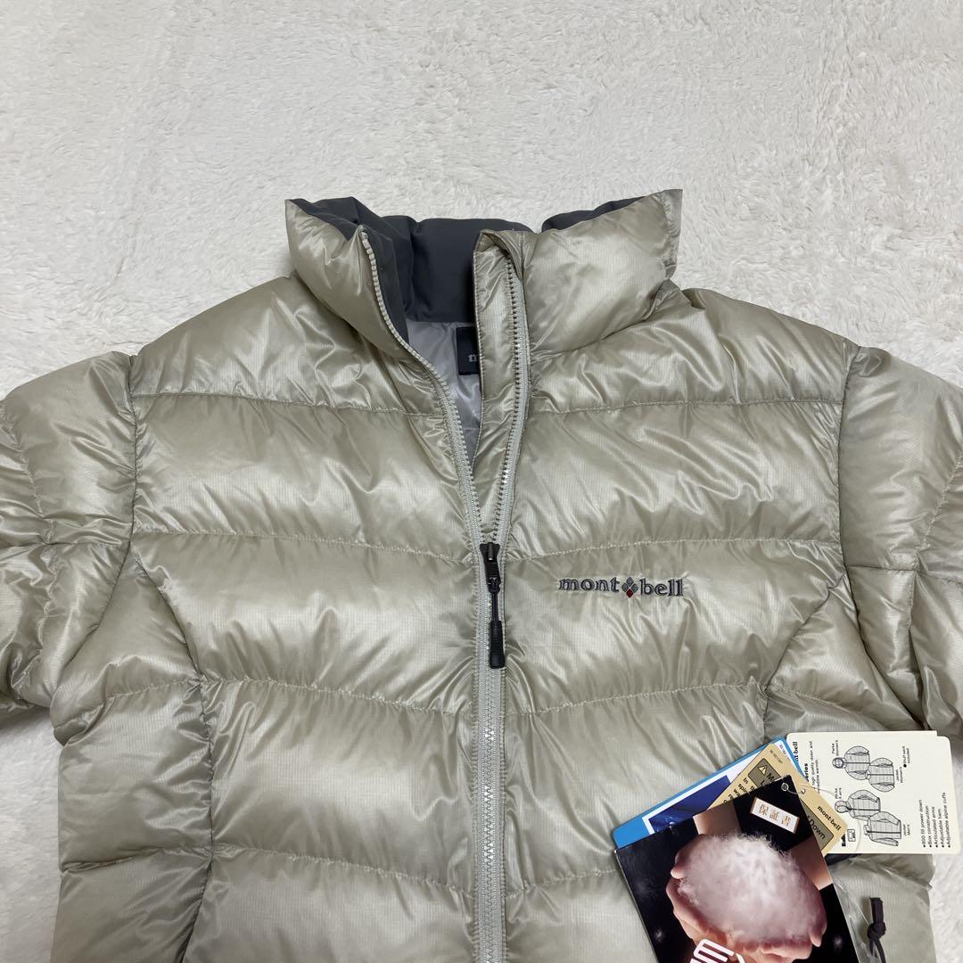 ⭐︎極希少⭐︎新品未使用タグ付き⭐︎モンベル アルパインダウンジャケット アイボリー