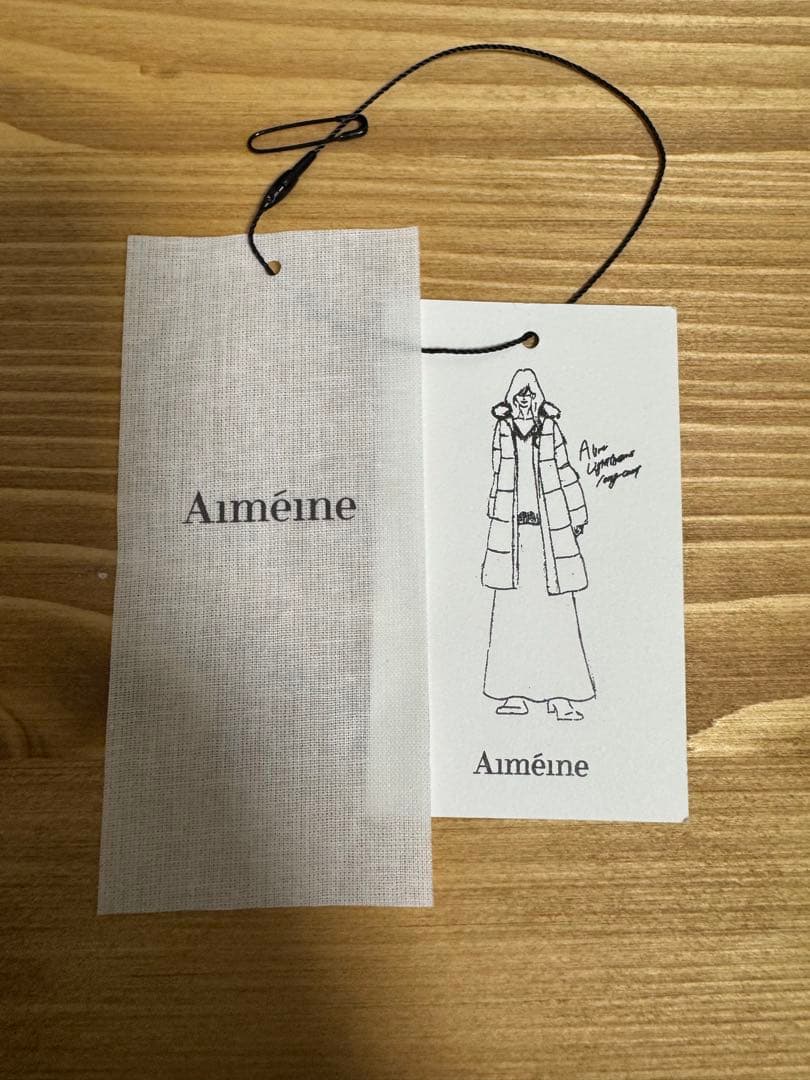 Aimeine ライトサーモロングコート（ダウン）