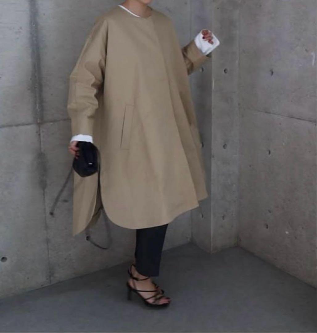 ella ベージュ トレンチコート　スプリングコート