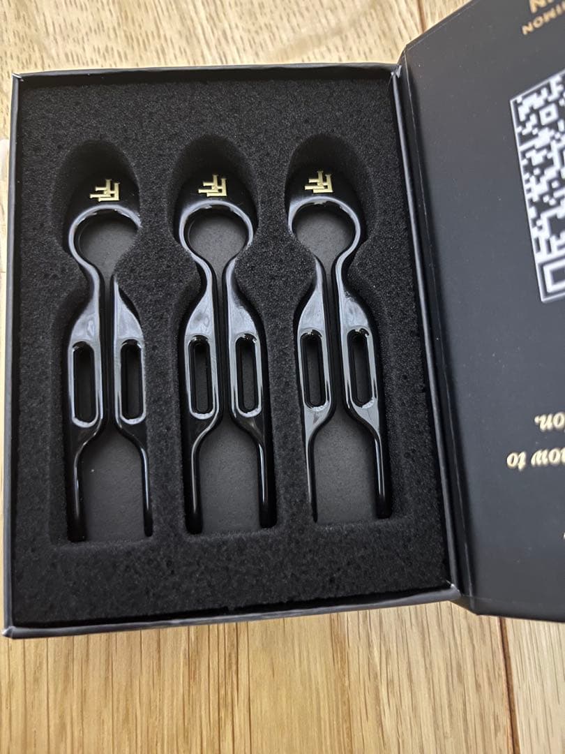 Fiona Franchimon N°1 Hairpin 3個セット黒