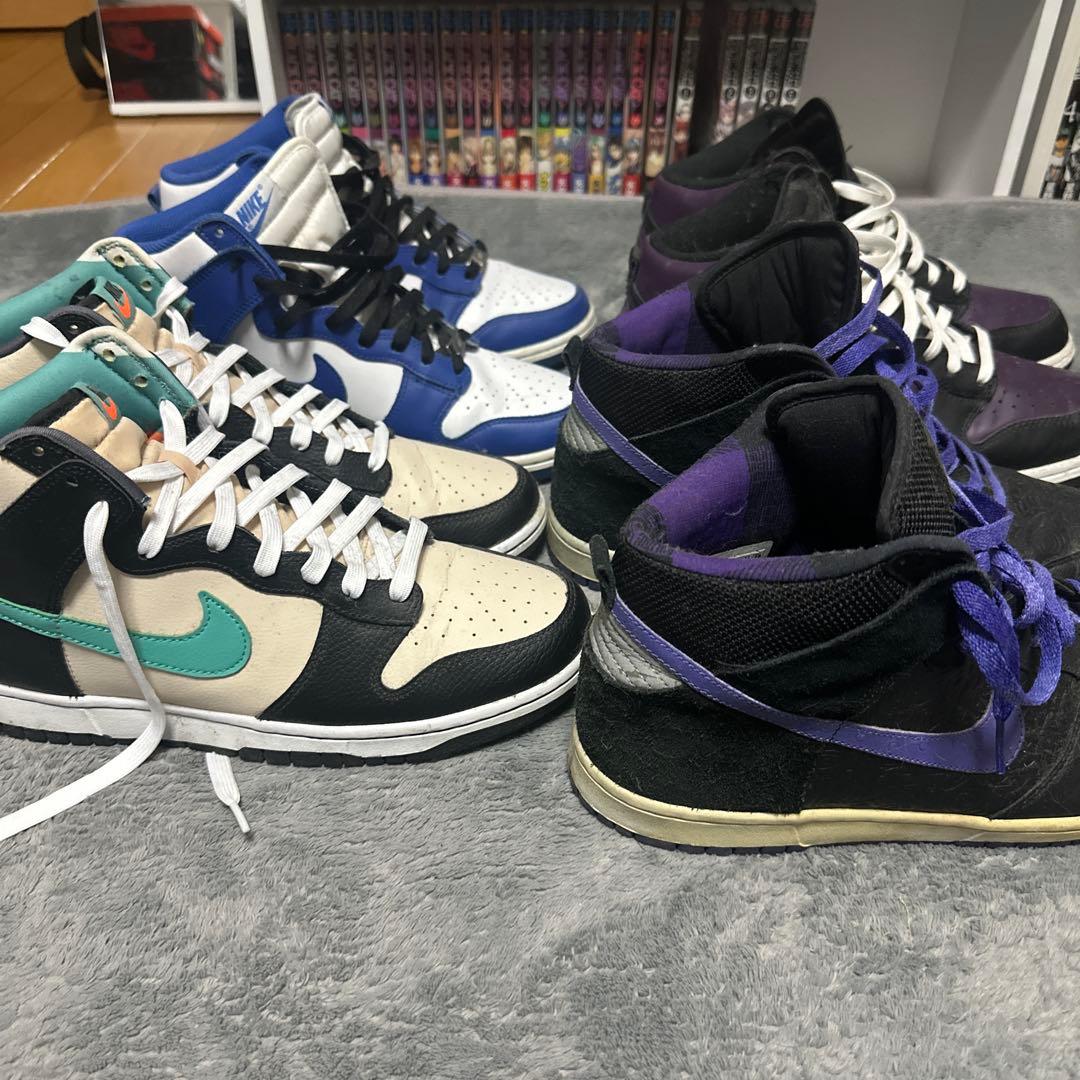 Nike Dunk High スニーカー 4足セット