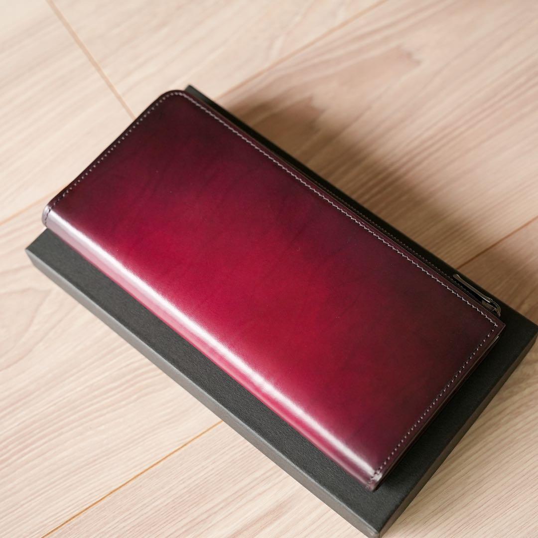 新品。YUHAKU ベラトゥーラ L字ファスナー財布