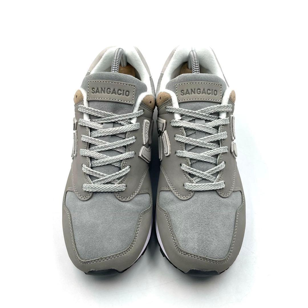 《未使用品》サンガッチョ にゅ スニーカー 10周年モデル グレー 24.5cm
