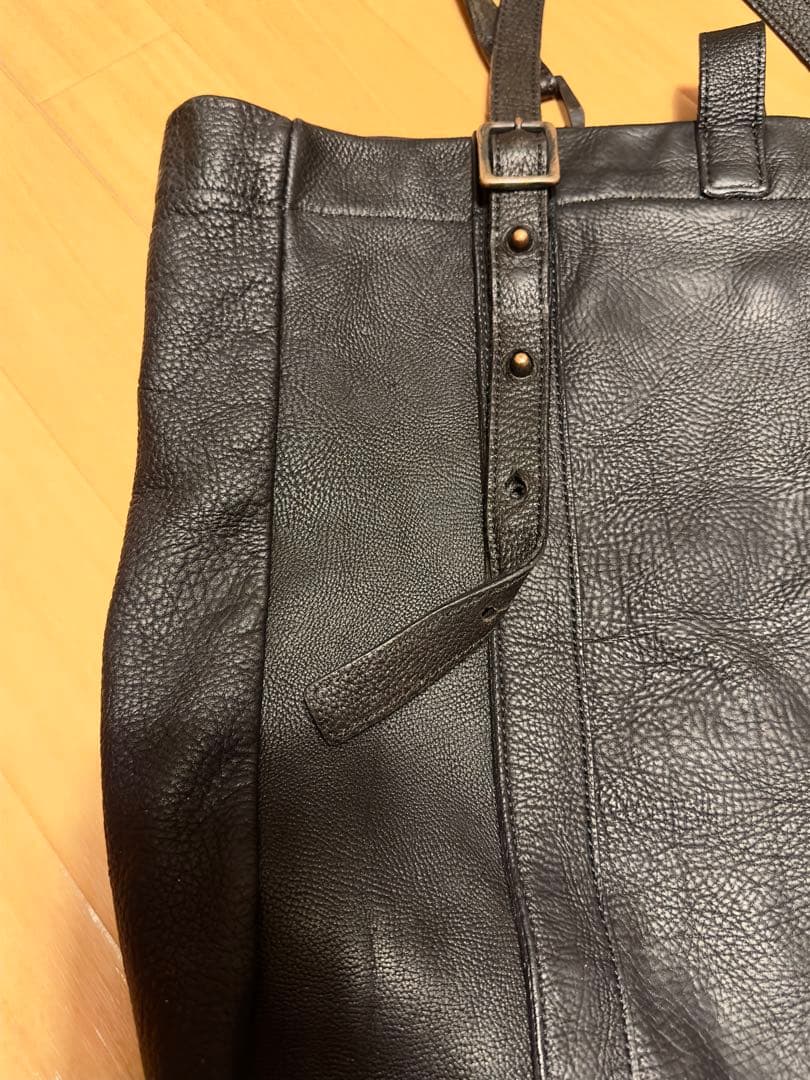 バックラッシュ バッファローレザー トートバック レア品