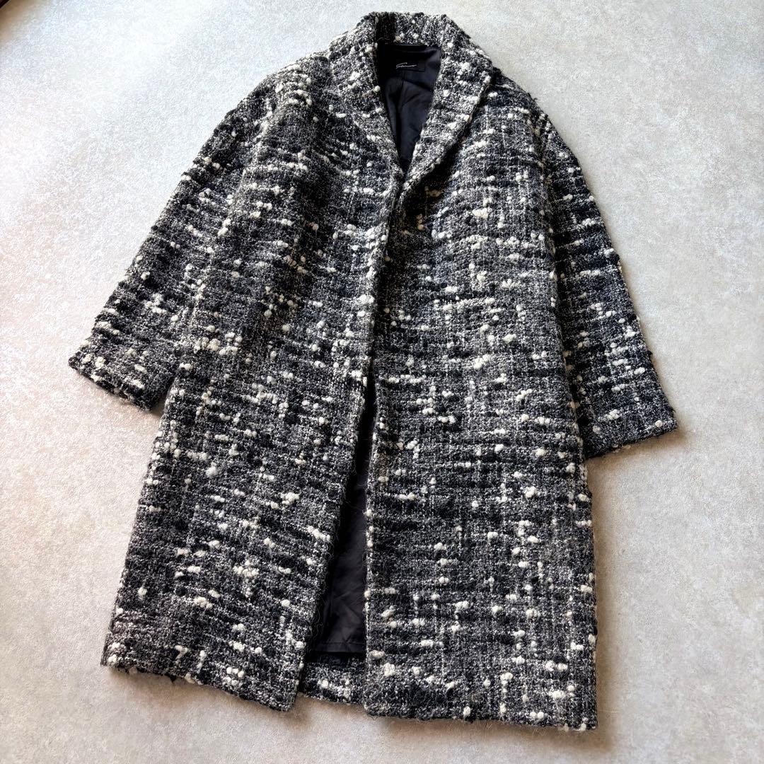 STUNNING LURE スタニングルアー ループツイード コクーンコート