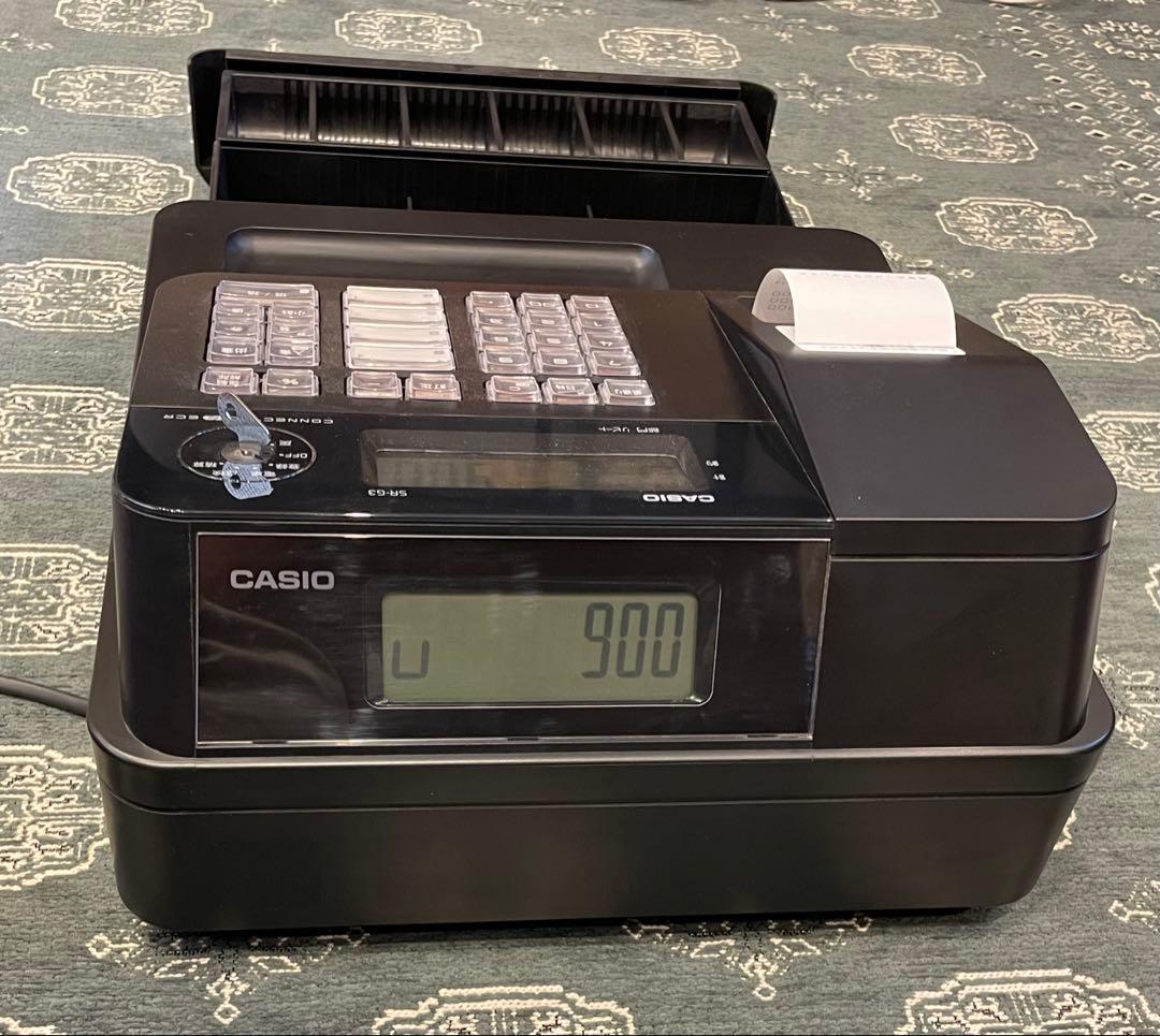 CASIO SR-G3 レジスター ブラック