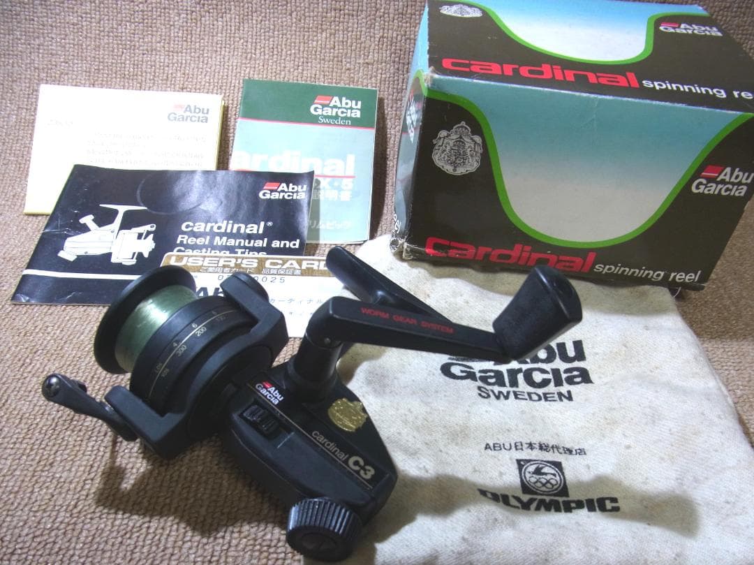 Abu Garcia Cardinal C3　アブガルシア　スピニングリール