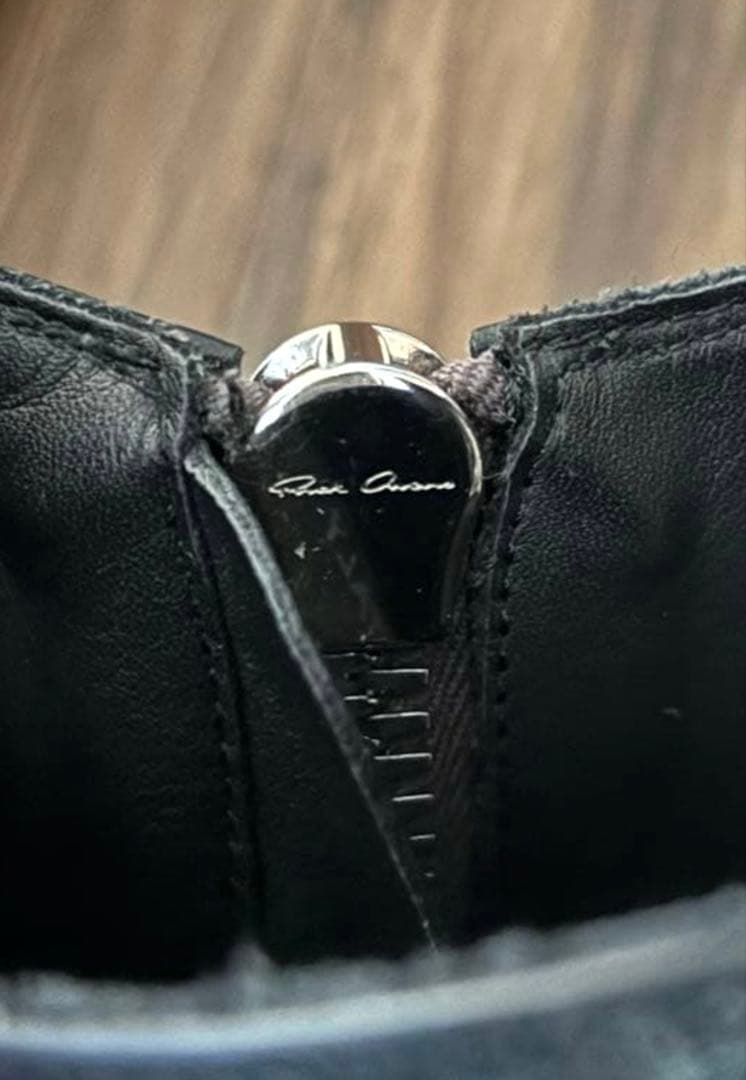 Rick Owens リックオウエンス レザー ハイカット RAMONES