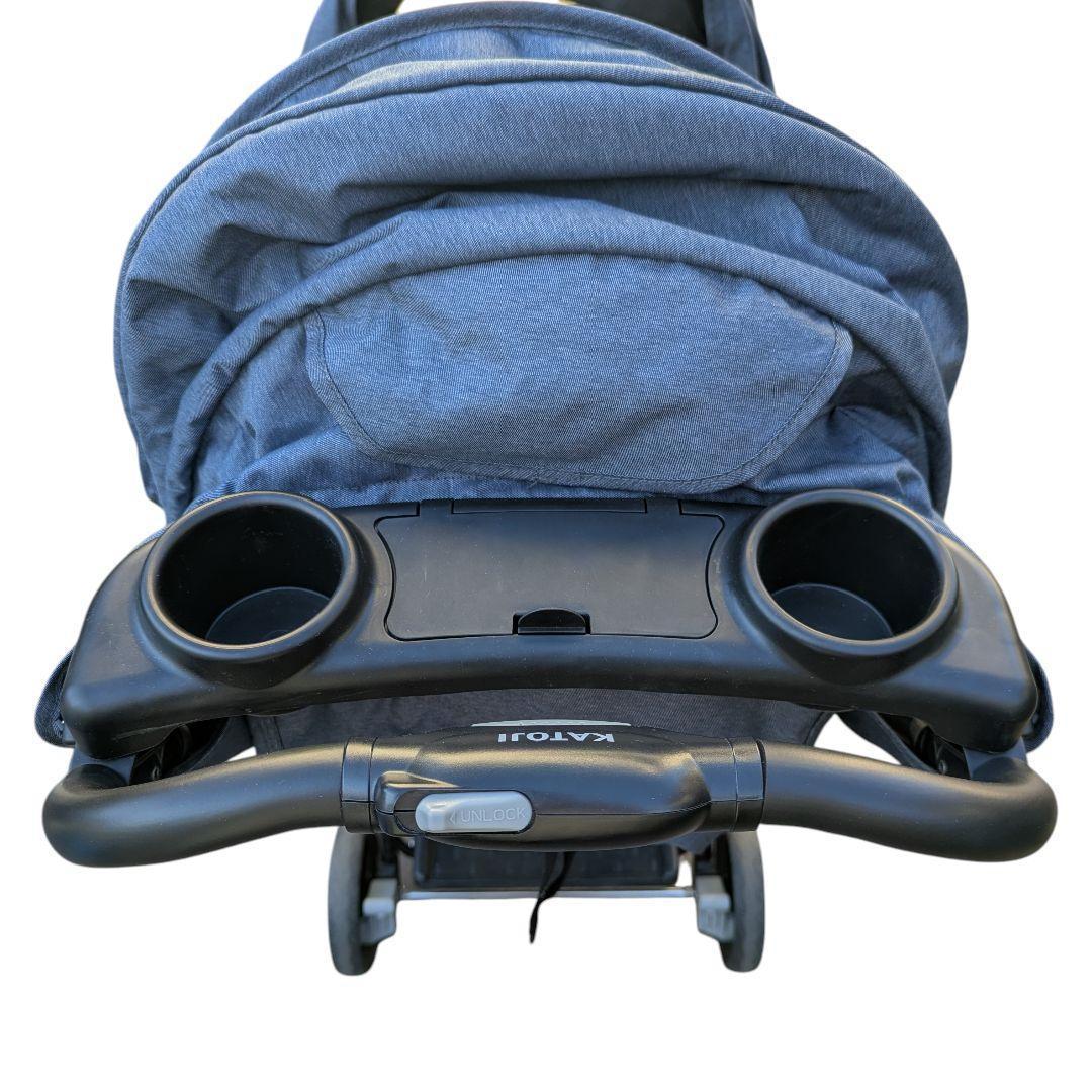 【極美品】KATOJI カトージ 二人乗り ベビーカー 二人でゴーDX 二人乗り