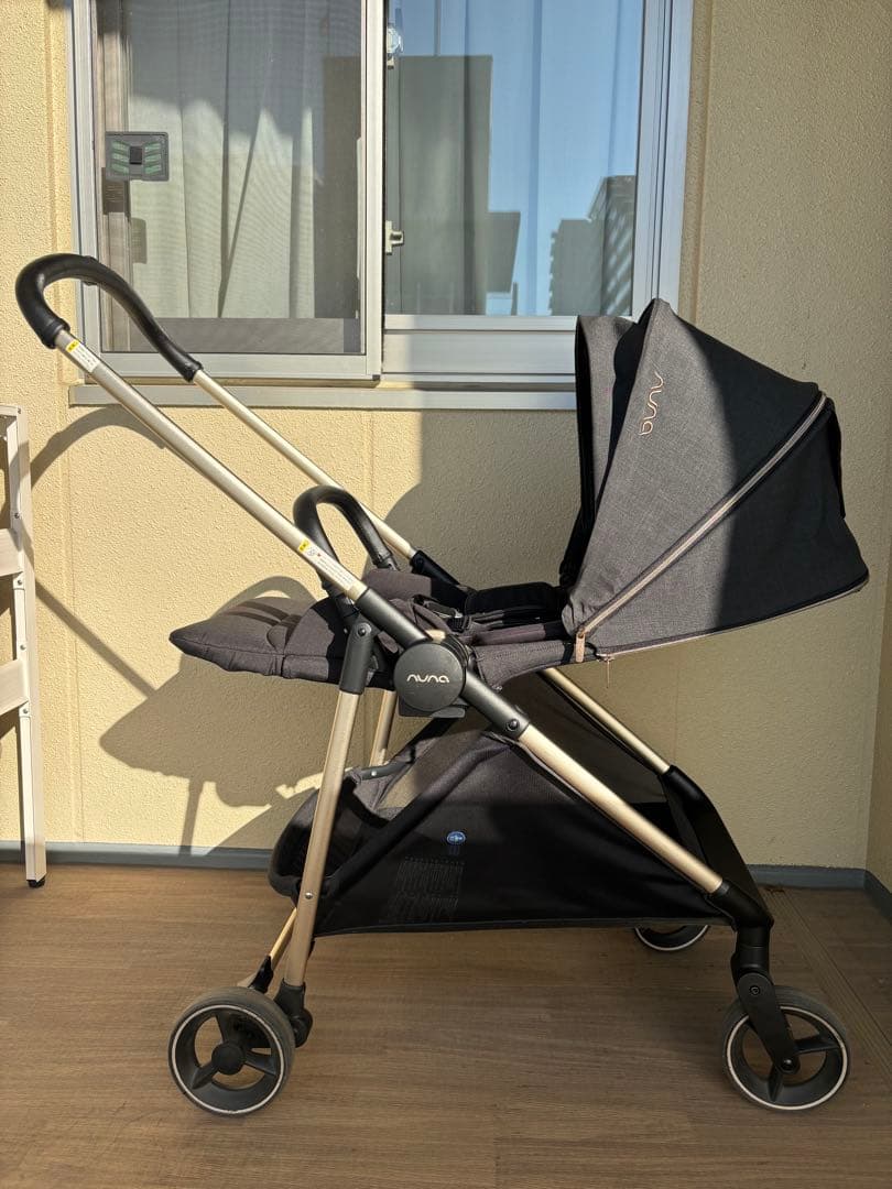 【まるまる】nuna IXXA ヌナ イクサ リベテッドローズ ベビーカー