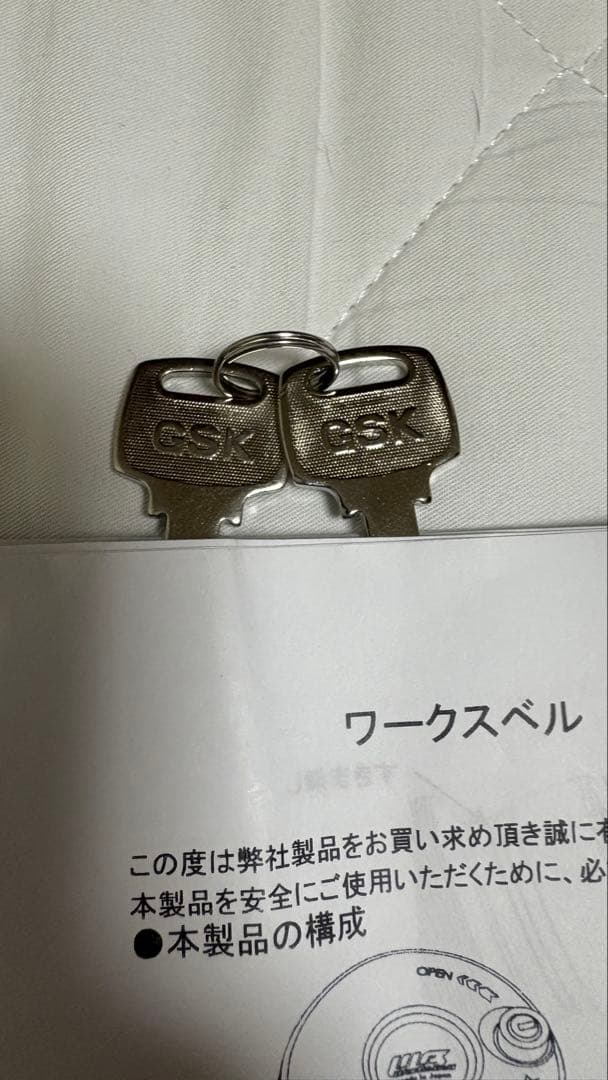 ワークスベル　ラフィックスキーロックシステム+e