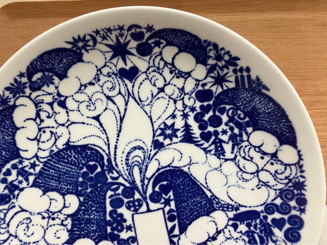 グスタフスベリ　クリスマス　プレート　1971 1978