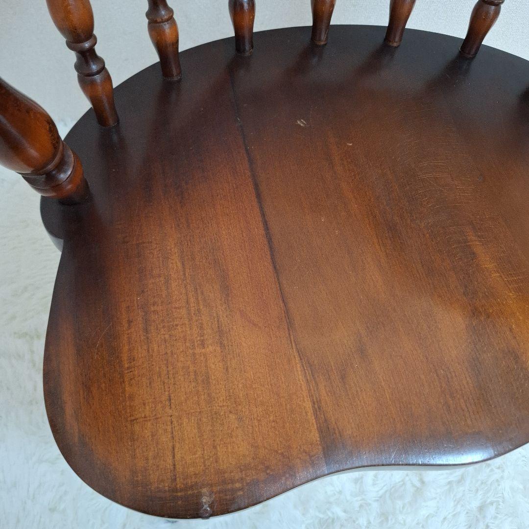 飛騨産業 アームチェア ダイニングチェア キツツキマーク