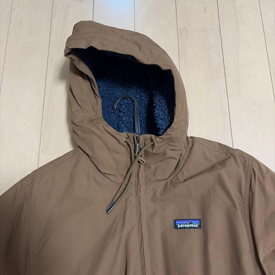 Patagonia ラインド イスマスフーディ ブラウン