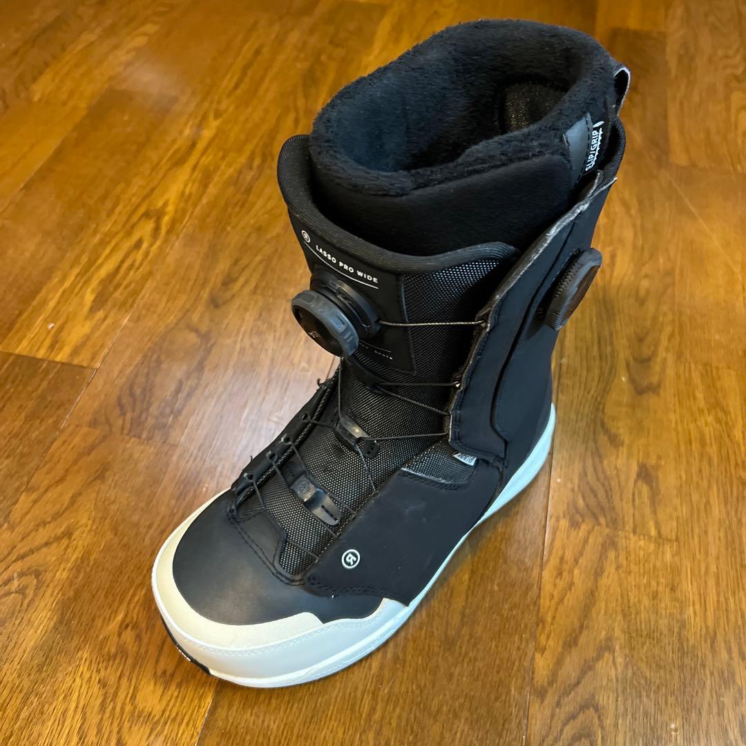 【美品】RIDE | Lasso Pro Wide スノーボードブーツ 27.5