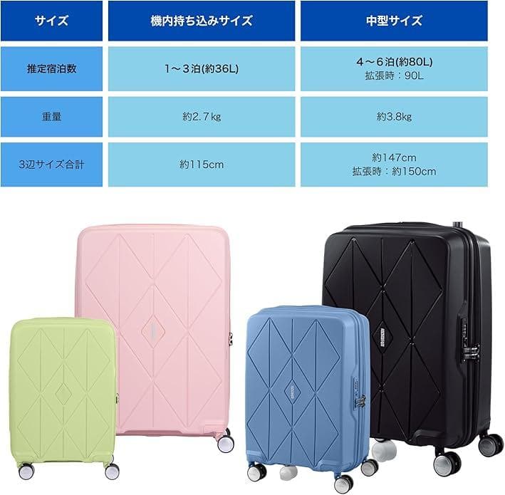 【新品】アメリカンツーリスター スーツケース Mサイズ Argyle