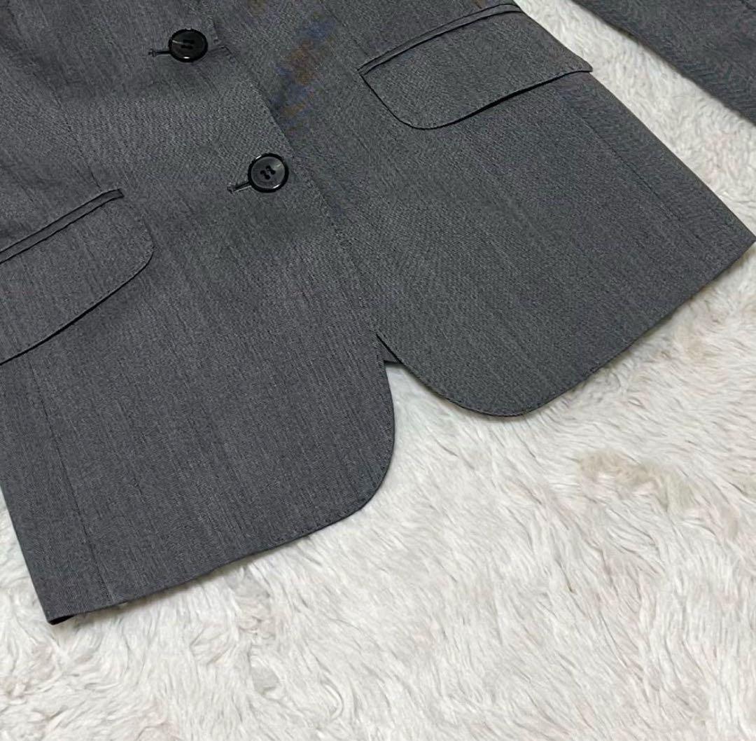 バーバリーロンドン　スーツ　セットアップ　ジャケット　パンツ　シルク混　L M