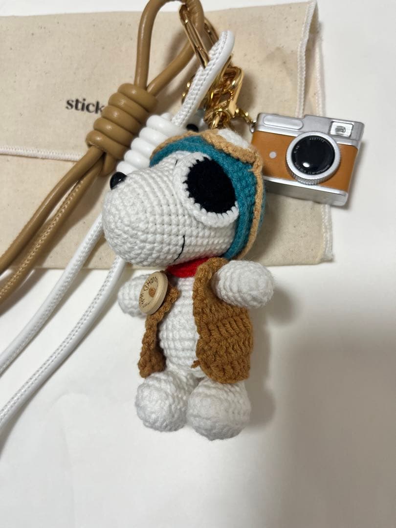 新品✴︎sticky zoo✴︎ スヌーピー バッグチャーム