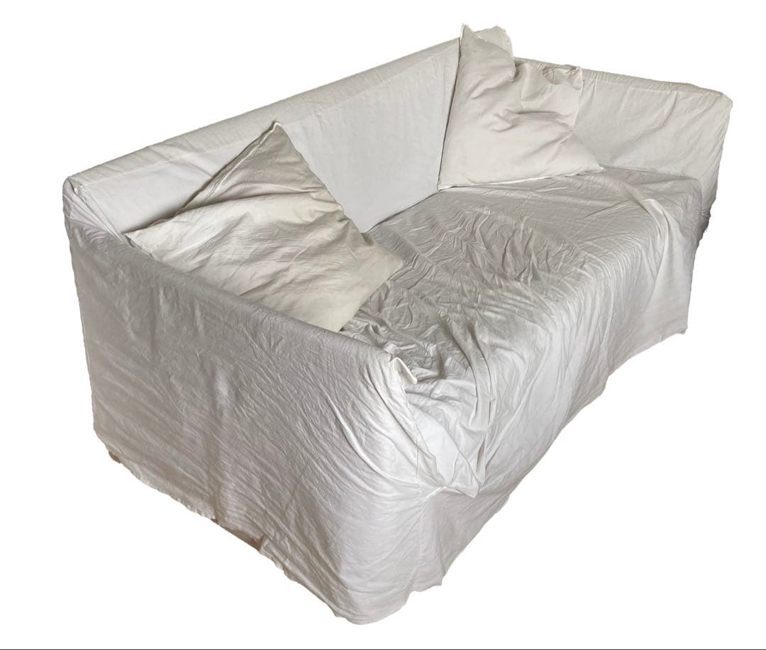 GERVASONI GHOST SOFA 10 LINO BIANCO ソファ