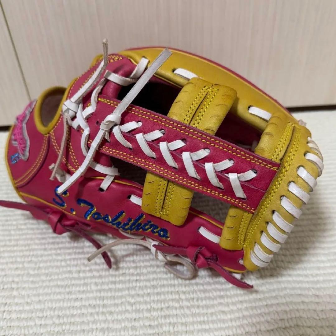 ※刺繍入 SLUGGER 久保田スラッガー グローブ 軟式 内野手用