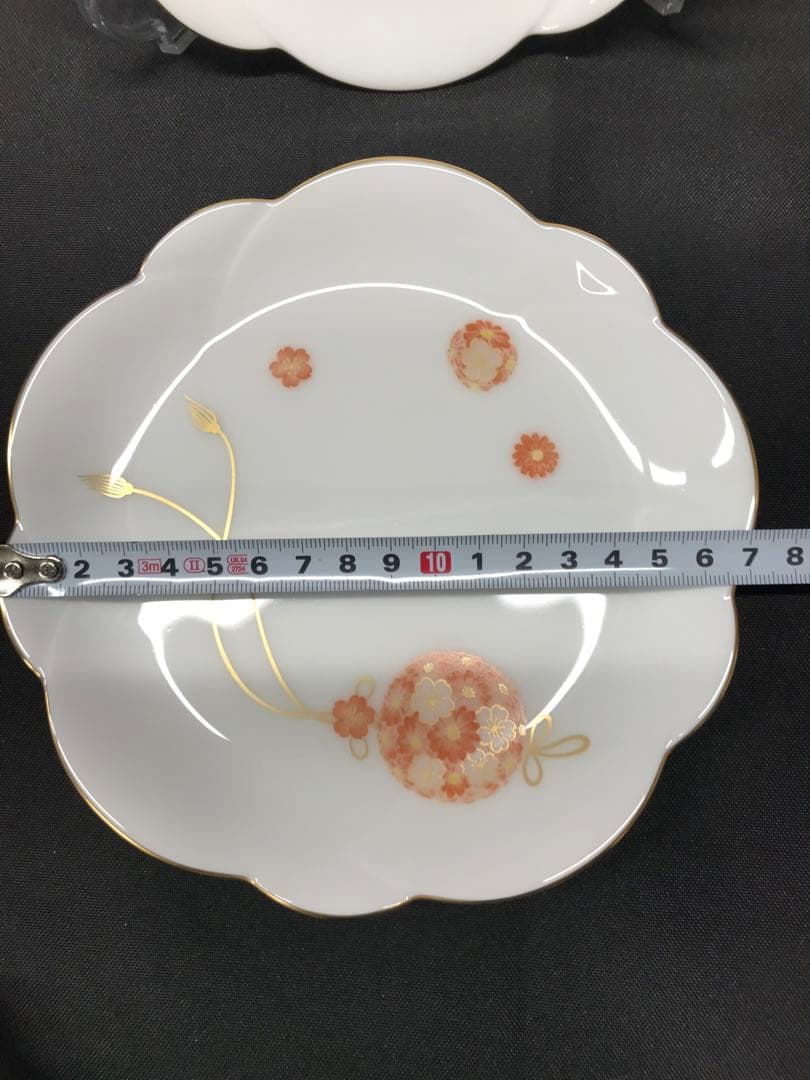 【美品】大倉陶園　花鞠　小皿　中皿　7P