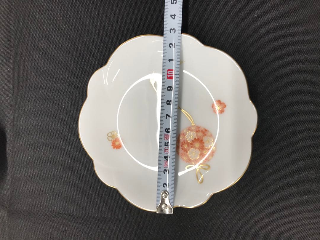 【美品】大倉陶園　花鞠　小皿　中皿　7P