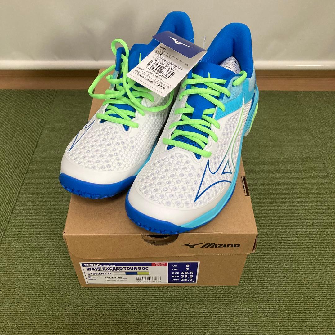 ミズノ　テニスシューズ　ウエーブエクシード ツアー5OC