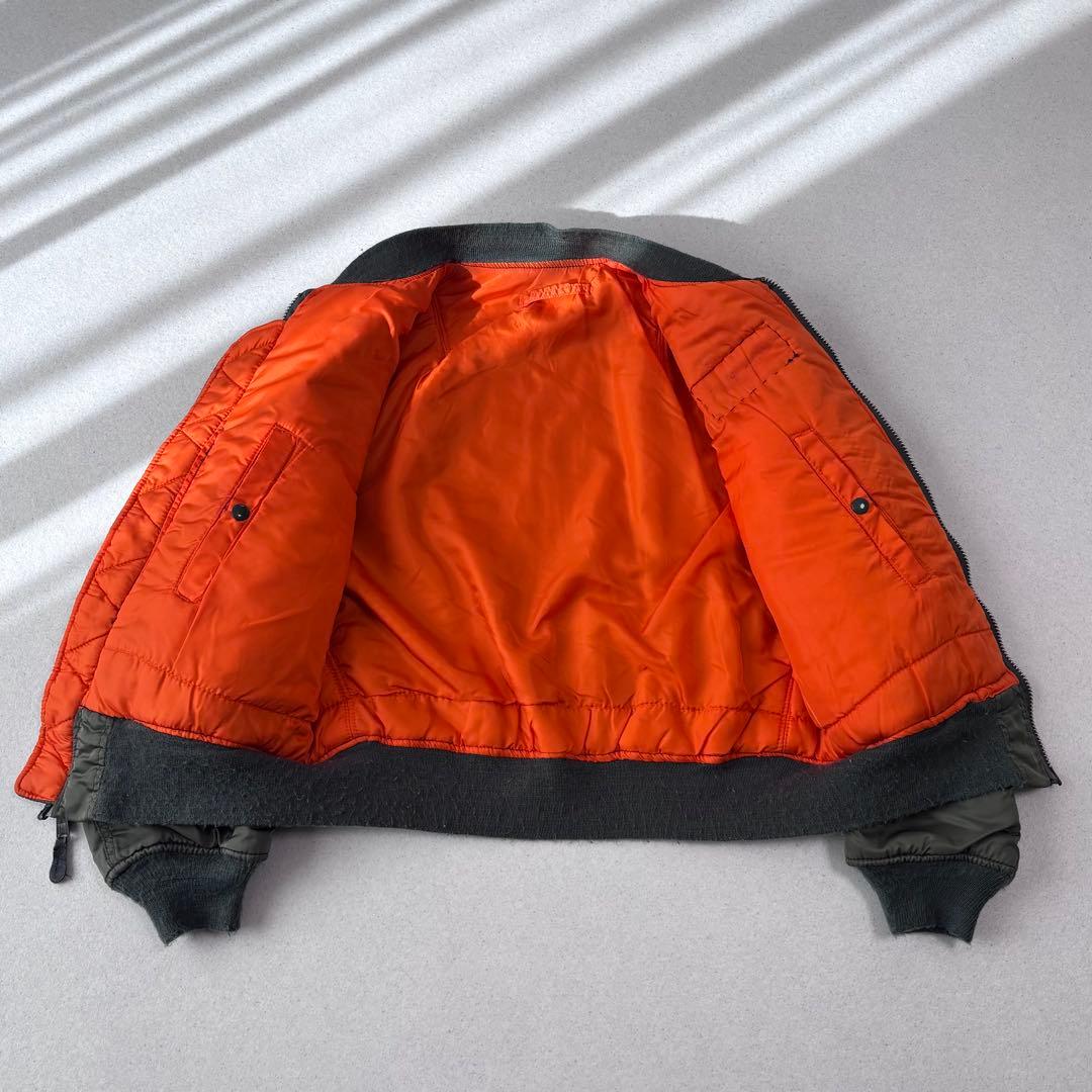 USA製 ALPHA INDUSTRIES ma-1 M 90s 短丈