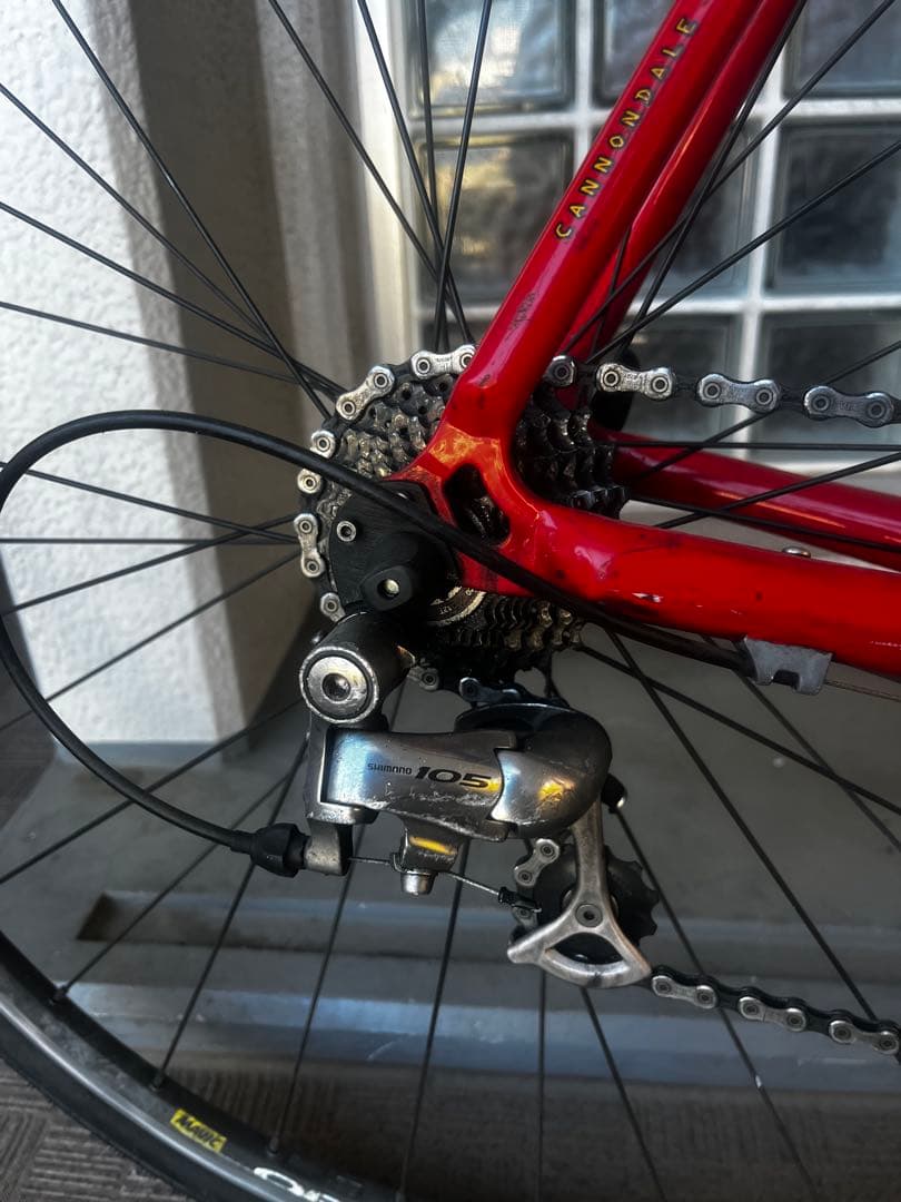 【埼玉南部都内直接可】キャノンデール CANNONDALE saeco カスタム