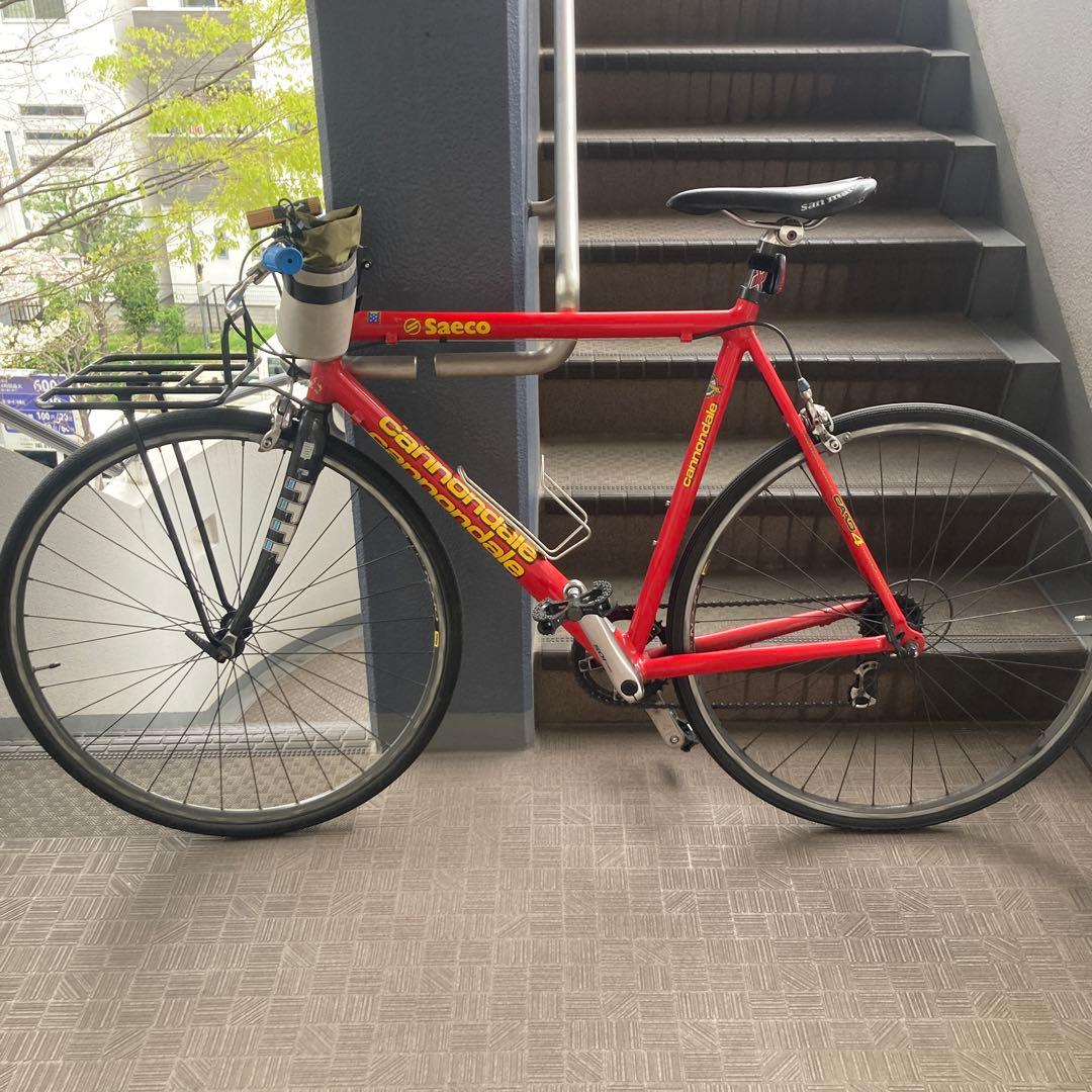 【埼玉南部都内直接可】キャノンデール CANNONDALE saeco カスタム