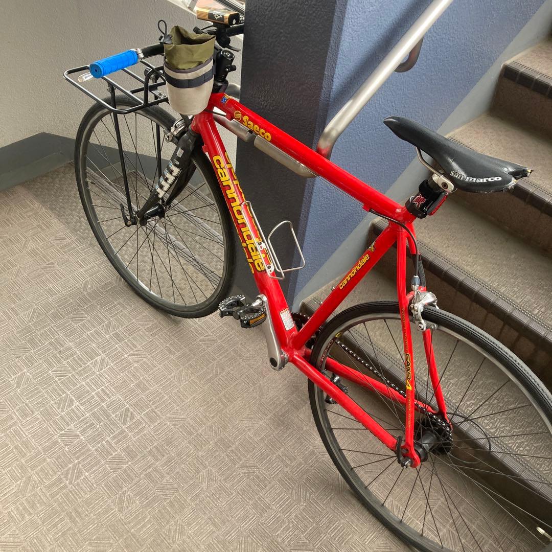 【埼玉南部都内直接可】キャノンデール CANNONDALE saeco カスタム