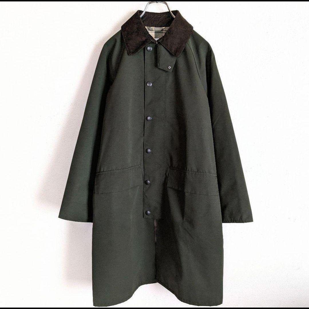 Barbour New Burghley サイズ34 ノンワックス 美品