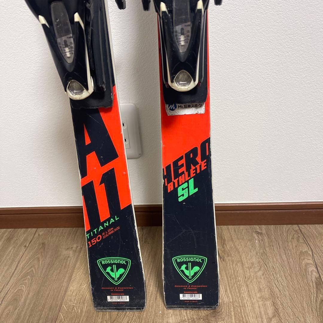 ROSSIGNOL HERO ATHLETE SL150 スキー板