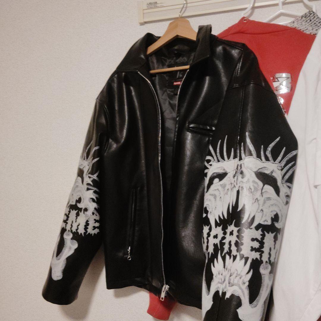 Yohji Yamamoto x Supreme 黒レザージャケット S