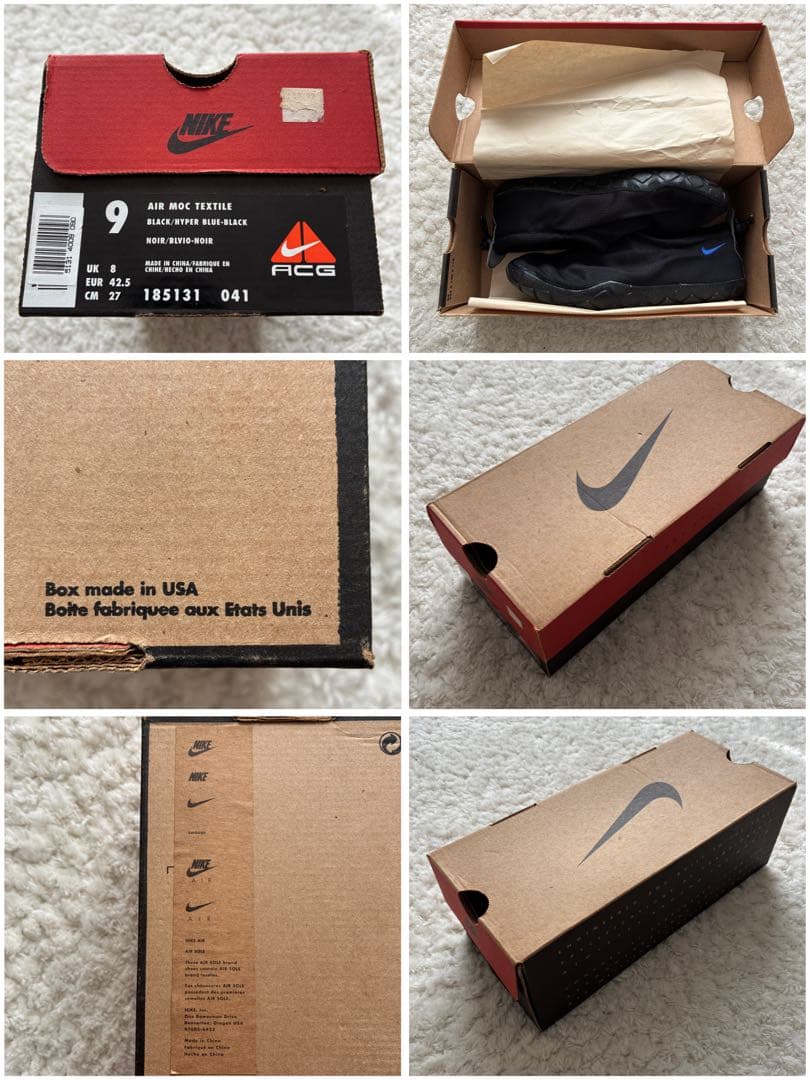 1998年製NIKE ACG AIR MOC TEXTILE エアモック27㎝9