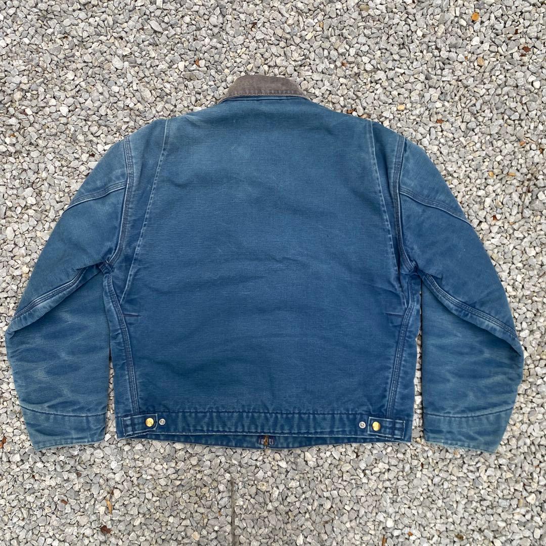 激レア(ブルー)Carhartt カーハートデトロイトジャケット90s USA製