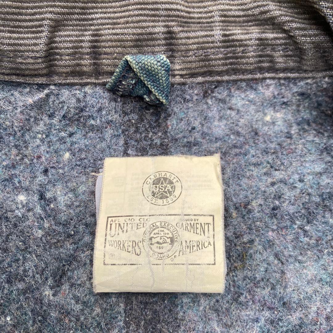 激レア(ブルー)Carhartt カーハートデトロイトジャケット90s USA製