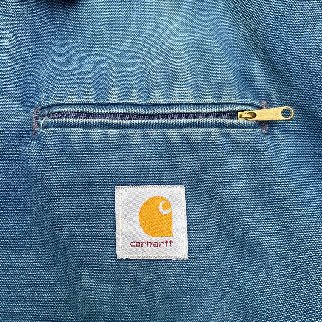 激レア(ブルー)Carhartt カーハートデトロイトジャケット90s USA製