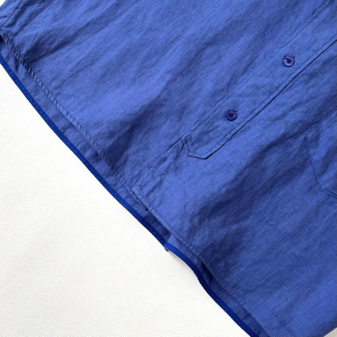スピック&スパン TICCA 別注 リネン半袖エンブロイダイリーシャツ 24SS