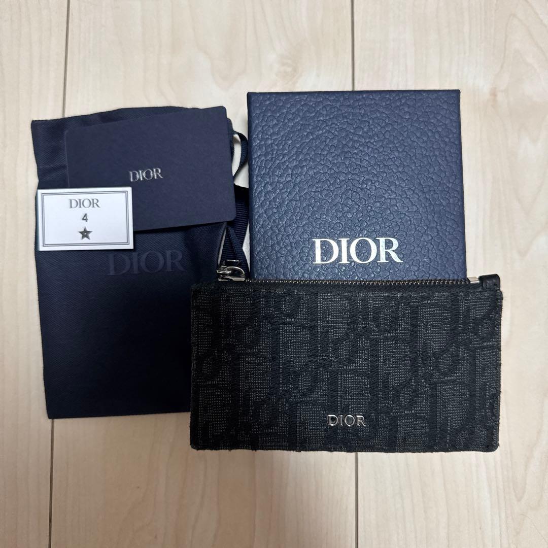 Dior オブリーク ブラック フラグメントケース