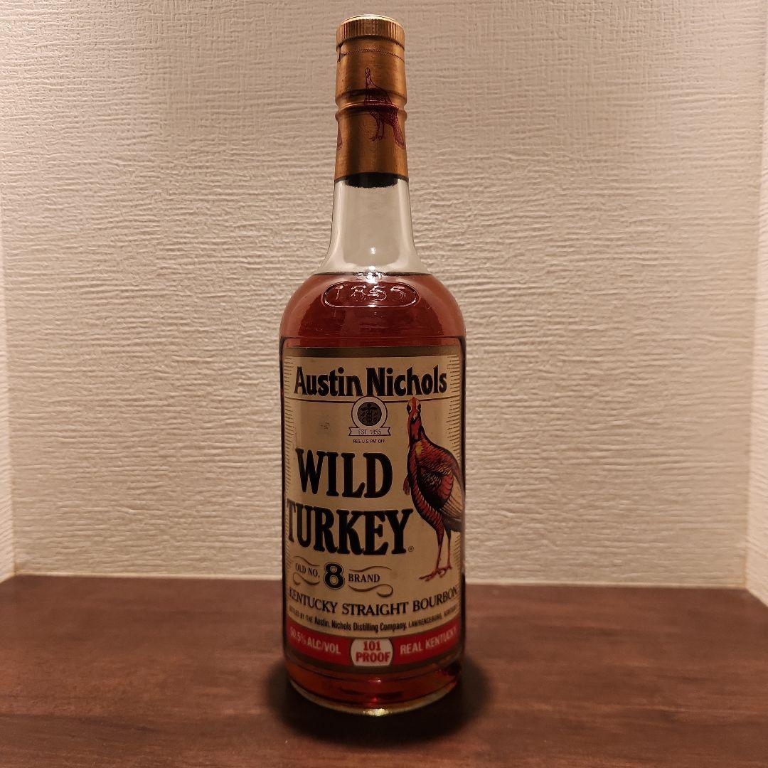 WILD TURKEY 8年　旧ラベル101 PROOF