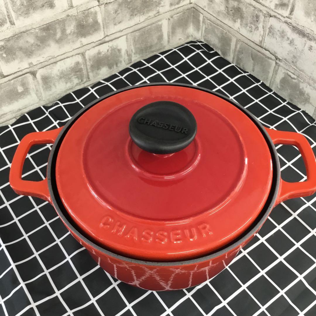 CHASSEUR シャスール　コクエル　ライスココット両手鍋　16cm