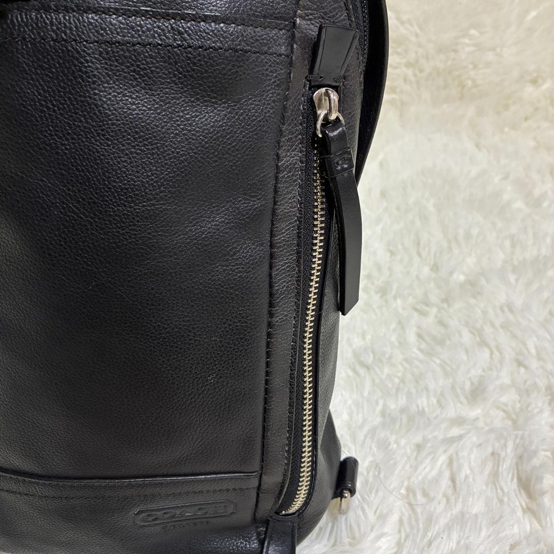 美品!COACH コーチ メンズ ボディバッグ トンプソン コンバーチブル