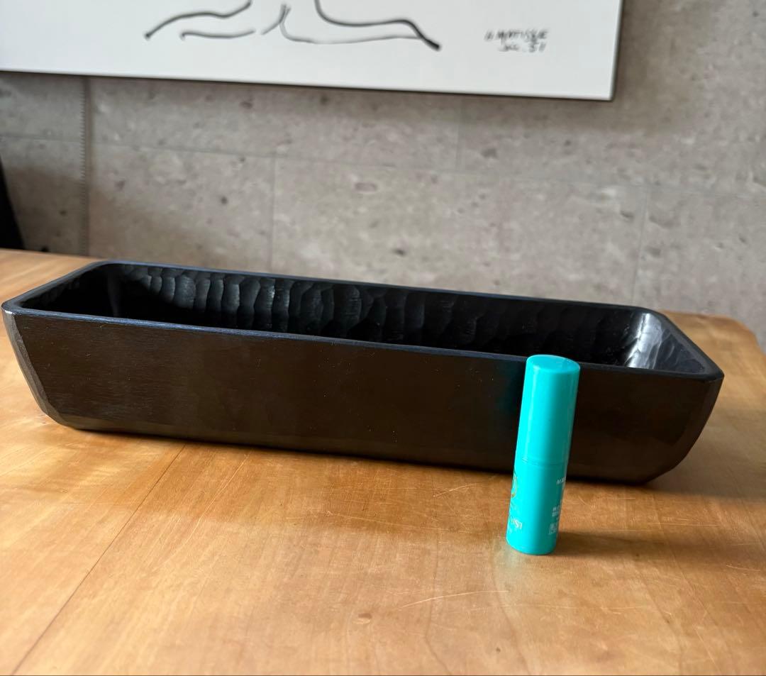 三谷龍二　バット　漆　木工作家　盆　ボウル